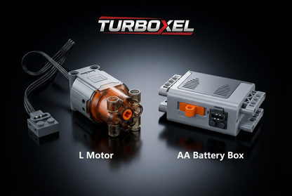 Turboxel™ Motorized V8 Engine Builder Kit